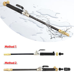 High Pressure Power Washer Wand 3 Spray Nozzles Garden Car Water 2 Connectors UK