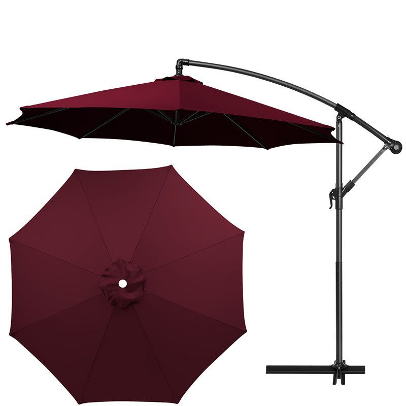 Outdoor sun umbrella advertising umbrella circular courtyard garden outdoor Roman umbrella banana umbrella