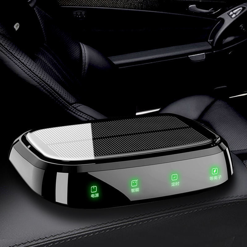 Solar Car Air Purifier Ozone Sterilization And Odor Removal